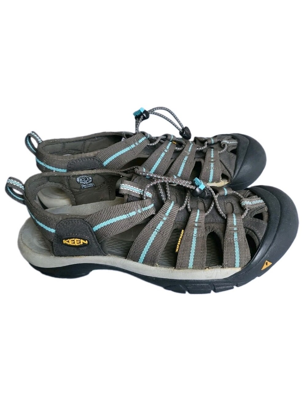 Keen Newport H2 Sandals Womens 10.5 Gray Waterproof Hybrid Shoes Hiking Outdoors